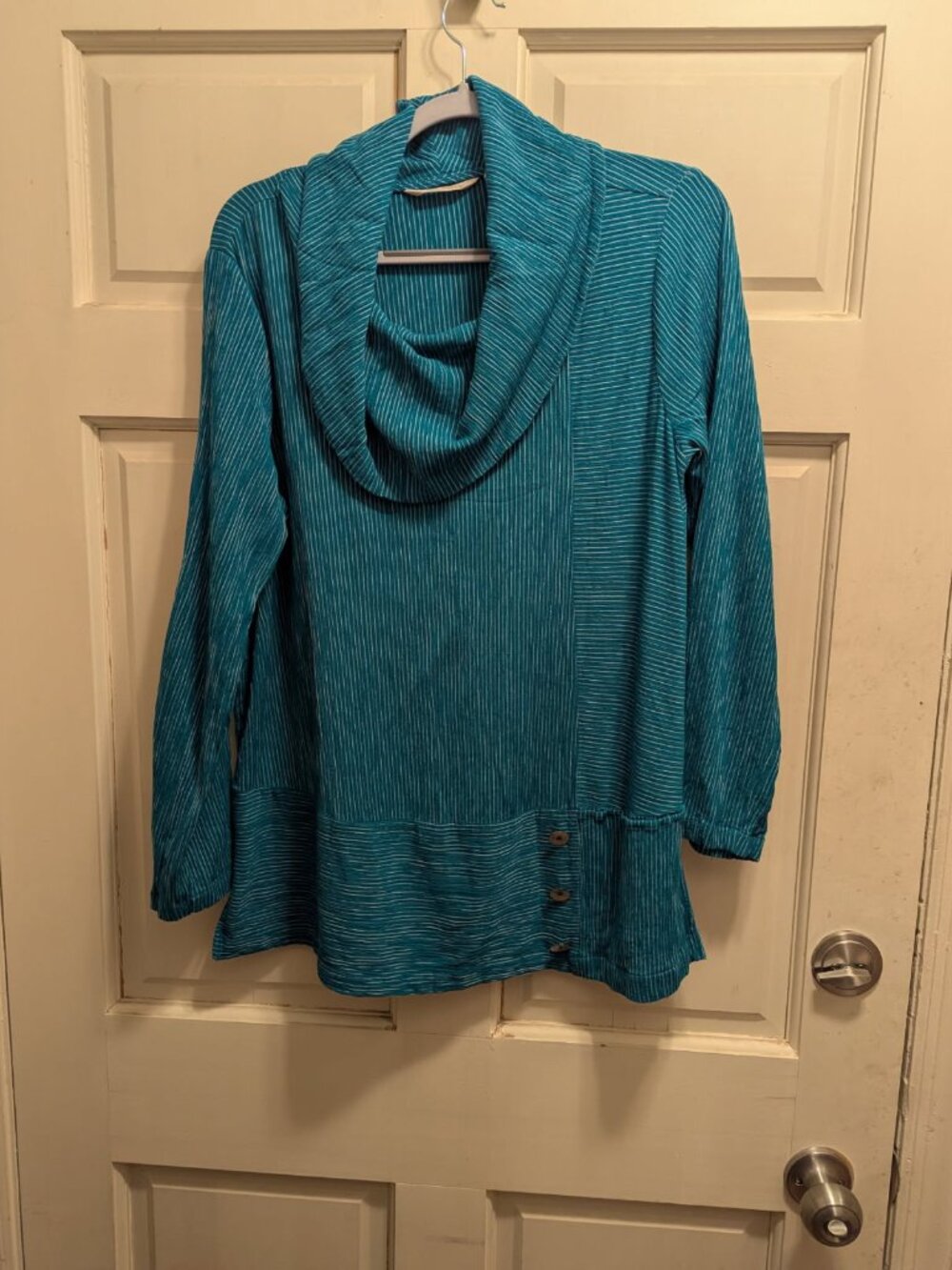 Top Soft Surroundings Turquoise size Large